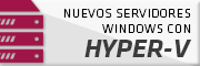 Servidores virtuales Hyper-V con Windows